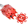 85551 Pro-Billet Distributor for Chevy V8 [Red Cap] - image 2