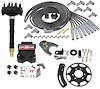 Crank Trigger Distributor Kit Tall Block Chevy V8 - Black Cap - image 1