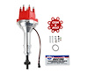 Pro-Billet Small Cap Distributor Ford 351C-460 - Red - Steel Gear