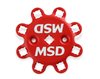 Pro-Billet Small Cap Distributor Ford 351C-460 - Red - Steel Gear - image 4