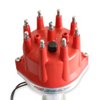 8579 Pro-Billet Small Cap Distributor Small Block Ford 302 Red - image 3