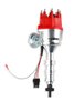 Pro-Billet Distributor Ford FE - Red - Steel Gear - image 2