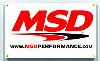 MSD Performance Banner 1" 11" x 2" 11" - image 1