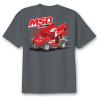 T-Shirt MSD Sprint Car Gray XXL - image 1