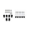 5263 Solid Body Mount Bushing Kit for 1967-1969 Chevy Camaro, Pontiac Firebird [Aluminum] - image 1