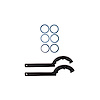 Spanner Wrench & Thrust Bearing Kit 2 each: spanner wrenches, thrust bearings & washers - image 1