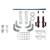 Pro-Drag Rear Coil-Over Shock Kit 1100-1300 lb. Vehicles - image 1