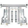 R170-150 QA1 Drag Four Link, HD Pro Rear Drag 4-Link System, Single Adjust, 150lb Springs - image 1
