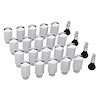 LW-LN001-20 Wheel Installation Kit For 1966-1967 Shelby, 1/2 in.-20 Lug Nuts, (4) Valve Stems - image 1