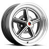 LW30-50754B Magstar II Wheel [Size: 15"x7"] Charcoal/Machined Finish - image 1