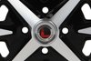 LW40-50644A Magnum 400 Wheel [Size: 15"x6"] Gloss Black/Machined Finish - image 2