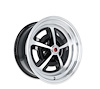 LW50-70854A Magnum 500 Wheel [Size: 17"x8"] Gloss Black/Machined Finish