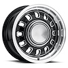 LW60-50744A 12 Slot Wheel [Size: 15"x7"] Black Finish - image 1