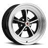 LW69-50754A GT9 Wheel [Size: 15"x7"] Gloss Black/Machined Finish
