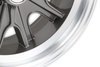 LW90-50744B HB44 Wheel [Size: 15"x7"] Charcoal/Machined Finish - image 3