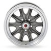 LW90-50754B HB45 Wheel [Size: 15"x7"] Charcoal/Machined Finish - image 2