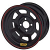 Black Lightweight D-Hole Wheel Size: 14" x 7" - image 1