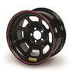 47SH4 Lightweight D-Hole Wheel Size: 14" x 7", Black - image 1