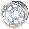 Lightweight D-Hole Wheel [Size: 15" x 11"] Silver
