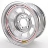 Silver DOT D-Hole Wheel Size: 15" x 7" - image 1
