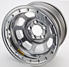 Silver IMCA D-Hole Beadlock Wheel Size: 15" x 8" - image 2