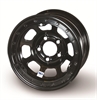 15X8 5-4.75 D-HOLE 22LB IMCA BLACK LOCK - image 1
