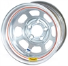 Silver IMCA D-Hole Wheel Size: 15" x 8" - image 1
