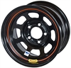 Black IMCA D-Hole Wheel Size: 15" x 8" - image 1