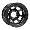 15X8 D-HOLE 5X5.5 2 BLK B - image 1