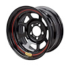 58S55 Lightweight D-Hole Wheel Size: 15" x 8", Black - image 1