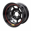 D58DJ3 DOT D-Hole Wheel Size: 15" x 8", Black - image 1
