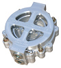 100-115 6 in. Hi-Flow Filter, #12 Ports, 115 Micron Element, For Engines Running 60 Weight Or Heavier Oil, Bracket Included - image 1