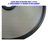 110-60 6 in. Replacement 60 Micron Filter Element, Up To 50 Weight Oil, Fits 6 in. Flat Screen Style Filters - image 2