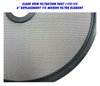 115-115 6 in. Replacement 115 Micron Filter Element, Up To 70 Weight Oil, Fits 6 in. Flat Screen Style Filters - image 2