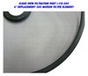 118-380 6 in. Replacement 380 Micron Filter Element, Up To 70 Weight Diesel Oil, Fits 6 in. Flat Screen Style Filters - image 2