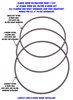 120 6 in. Filter Replacement O-Ring Kit, Viton, Chemical Resistant, Fits All 6 in. See-Through Filter Assemblies - image 2