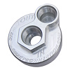 212 Late Model Ford Block Adapter Kit, #12 Threaded Ports, Replaces 22 mm-1.5 mm TPI Disposable Filter, Viton O-Ring