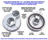 212 Late Model Ford Block Adapter Kit, #12 Threaded Ports, Replaces 22 mm-1.5 mm  TPI Disposable Filter, Viton O-Ring - image 2