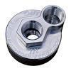 215 Pontiac/Oldsmobile Block Adapter Kit, #12 Threaded Ports, Replaces 13/16 in.-16  TPI Disposable Filter, Viton O-Ring - image 1