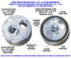 225 GM LS Oil Filter Block Adapter Kit, #10 Threaded Ports, Replaces 13/16 in.-16  TPI Disposable Filter, Viton O-Ring - image 2
