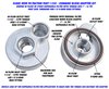 230 Cummins Diesel Block Adapter Kit, #12 Threaded Ports, Replaces 1.0 in.-16  TPI Disposable Filter, w/ Viton O-Ring - image 2