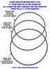 425 4 in. Filter Replacement O-Ring Kit, Viton, Chemical Resistant, Fits All 4 in. See-Through Filter Assemblies - image 2