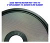 440-115 4 in. Replacement 115 Micron Filter Element, Up To 70 Weight Oil, Fits 4 in. Flat Screen Style Filters - image 2