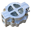 445-115 4 in. Dry-Sump Filter, #16 Ports, 115 Micron Element, For Dry Sump System Running Up To 70 Weight Oil, Bracket Included