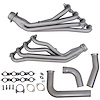 Long Tube Exhaust Headers & Y-Pipe System 1999-2002 GM Full Size Truck 4.8/5.3/6.0L V8 2/4WD [Titanium Ceramic Finish] - image 1