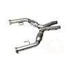 Shorty X-Pipe Mid-Pipe with High-Flow Catalytic Converters for 2005-2010 Ford Mustang GT 4.6L - image 1