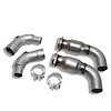 Short Mid-Pipe with Catalytic Converters 2006-2018 Dodge Challenger, Charger 6.1L / 6.4L and Hellcat 6.2L - image 1