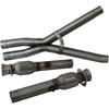 Off-Road X-Pipe with Converters 2005-09 Corvette C6 - image 1