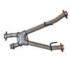 Off-Road Short Mid X-Pipe 1979-93 Mustang 5.0L - image 1