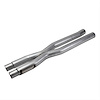 High Flow Resonator Delete X Pipe 2015-16 Mustang GT 5.0L - image 1